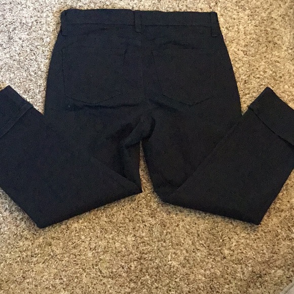 NYDJ Dayla Capri pants Black size 6 - Picture 6 of 6